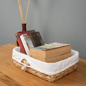 Aufbewahrungskorb geflochten Wasserhyazinthe Bad kaufen 5