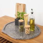 Marmor Tablett grau kaufen 5