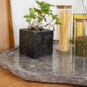 Marmor Tablett grau kaufen 3