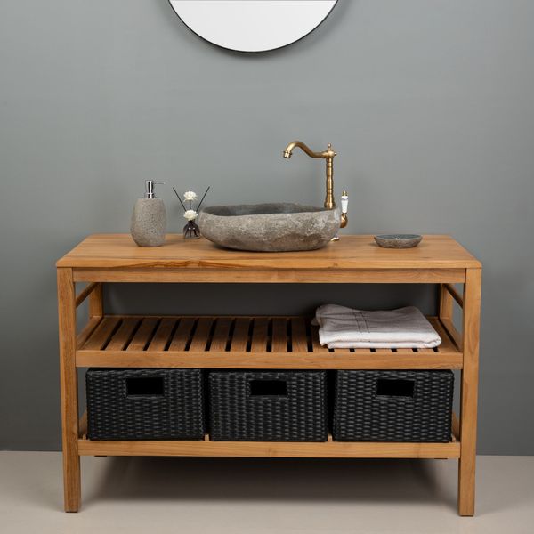 Retro Einhebel-Waschtischarmatur messing Waschbecken kaufen