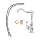 Retro Einhebel-Waschtischarmatur chrom Waschbecken kaufen 5