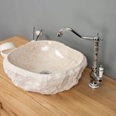 Retro Einhebel-Waschtischarmatur chrom Waschbecken kaufen 2