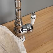 Retro Einhebel-Waschtischarmatur chrom Waschbecken kaufen 4