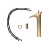 Einhebel-Waschtischarmatur gold Waschbecken kaufen 5