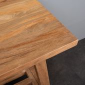 Teakholz Waschtisch Zen rustikal 60 cm wohnfreuden