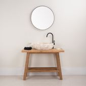 Teakholz Waschtisch 100 cm kaufen 3