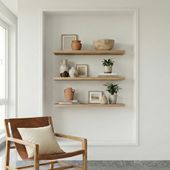 Teakholz Schale Kombi rund natur mit dekorativer Schnitzerei wohnfreuden