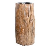 Standwaschbecken aus fossilem Holz wohnfreuden