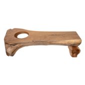 Teakholz Tisch mit Brenner 163 cm kaufen 11
