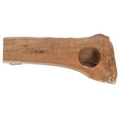 Teakholz Tisch mit Brenner 163 cm kaufen 12