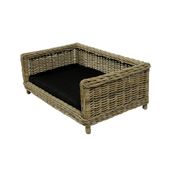 WOHNFREUDEN Rattan Katzenkorb Hundesofa Hundekorb Hundebett Katzensofa Katzenbett