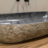 Doppel-Steinwaschbecken VALENTINES XL 140 cm wohnfreuden