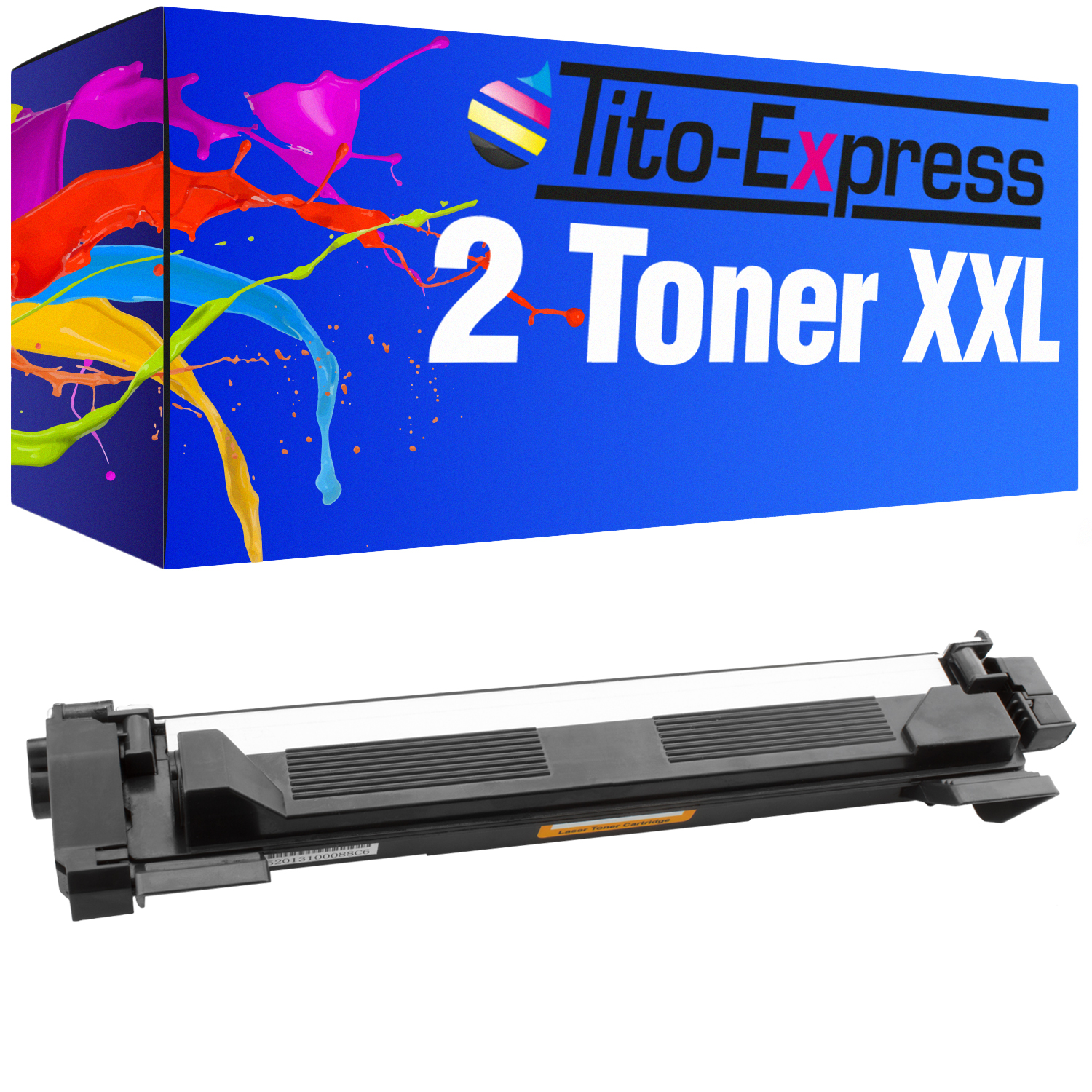 4x Eurotone ECO Patrone kompatibel für Brother TN-1050 TN1050