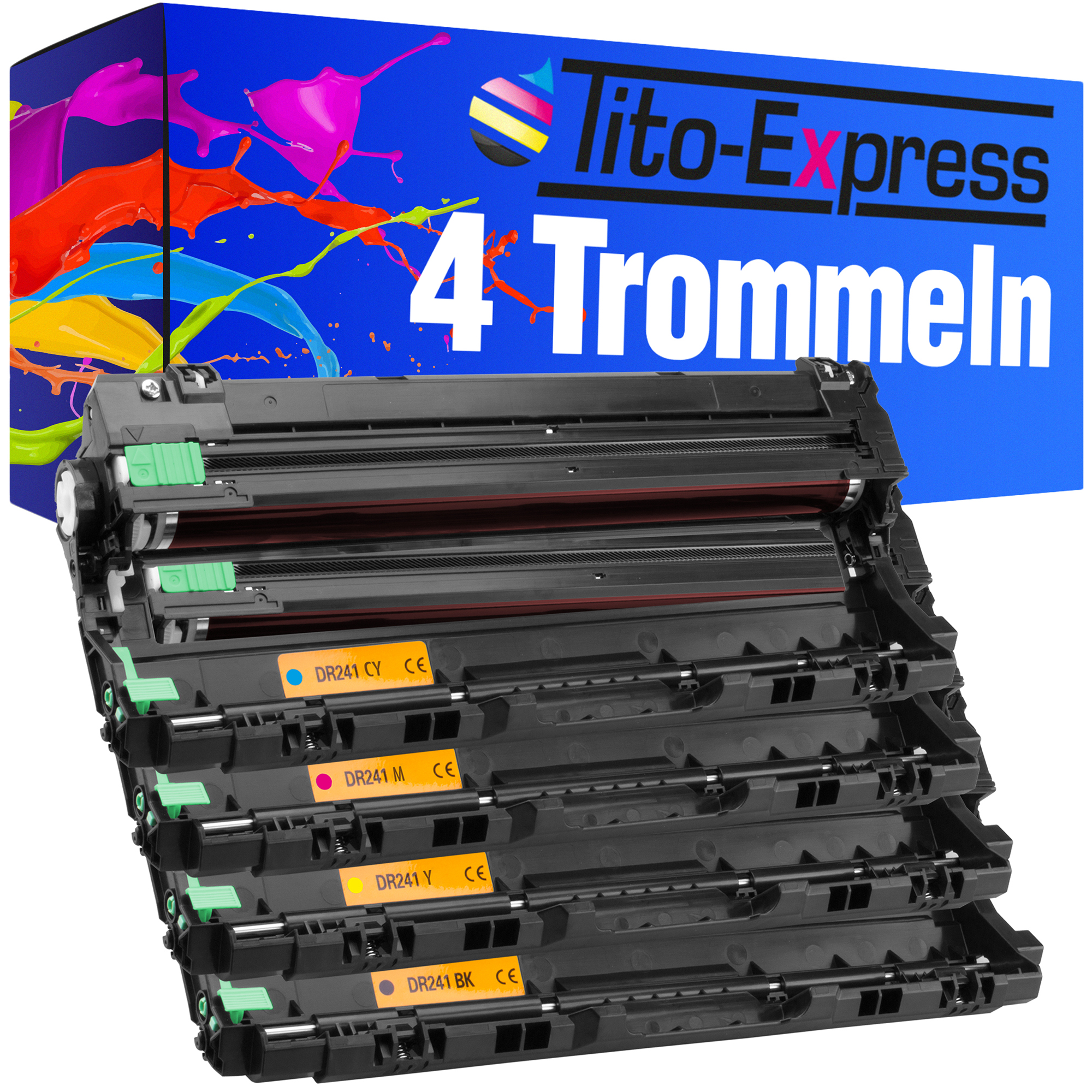 4 Trommel XXL PlatinumSerie für Brother DCP 9015 CDW DCP 9020 CDW HL