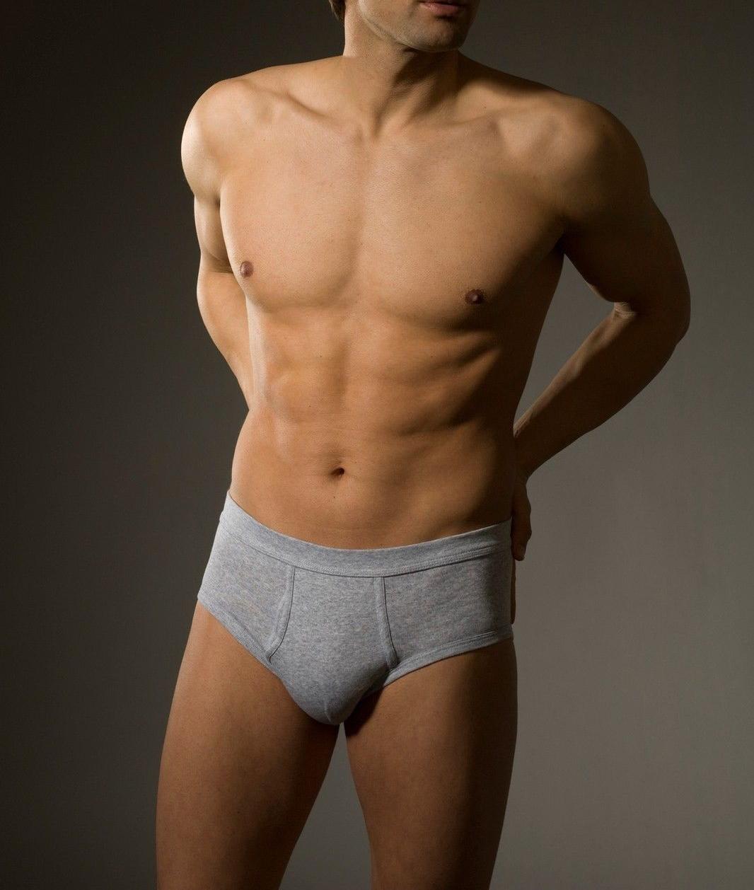 Herren Feinripp Slip mit Eingriff Doppelpack  54998