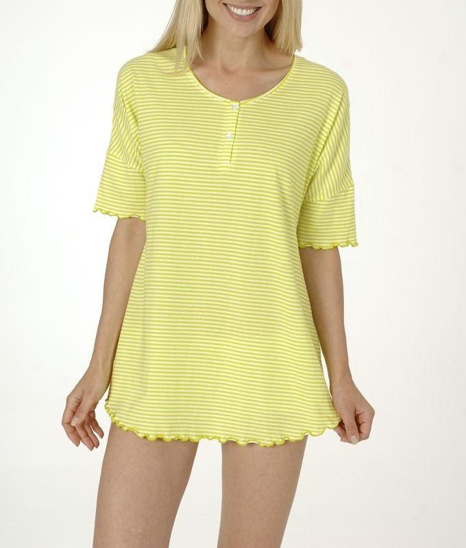 Mix-And-Match Pyjama Top 1/2-Arm in toller Ringel-Optik   526952