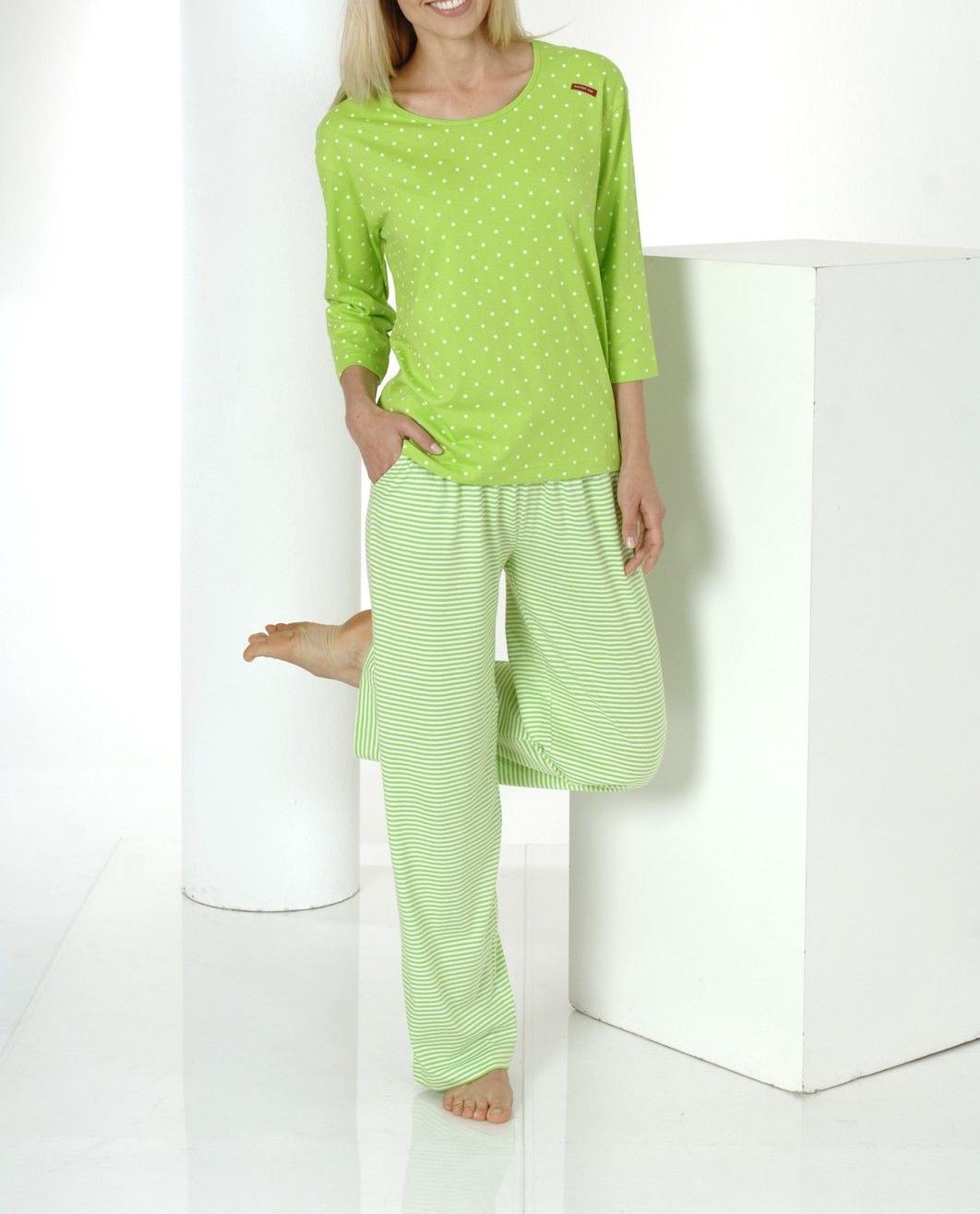 Mix-And-Match Pyjama Top 3/4-Arm in toller Tupfen Optik   526950