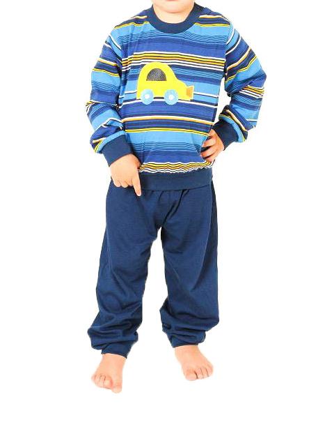 Jungen-Pyjama langarm mit Bündchen, Auto als Motiv - 801 90 718 Jungen-Pyjama langarm mit Bündchen, Auto als Motiv - 801 90 718