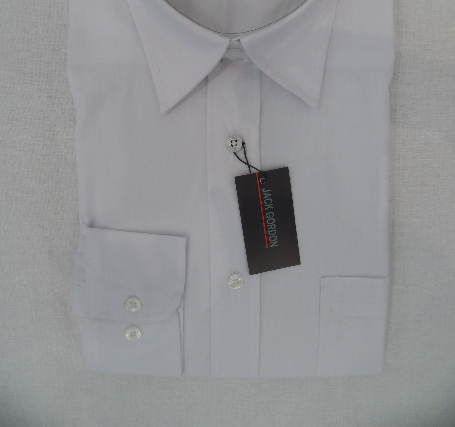 Herren Hemd weiss, langarm, Kent, bügelarm, auch in Übergrössen,  7790-7794