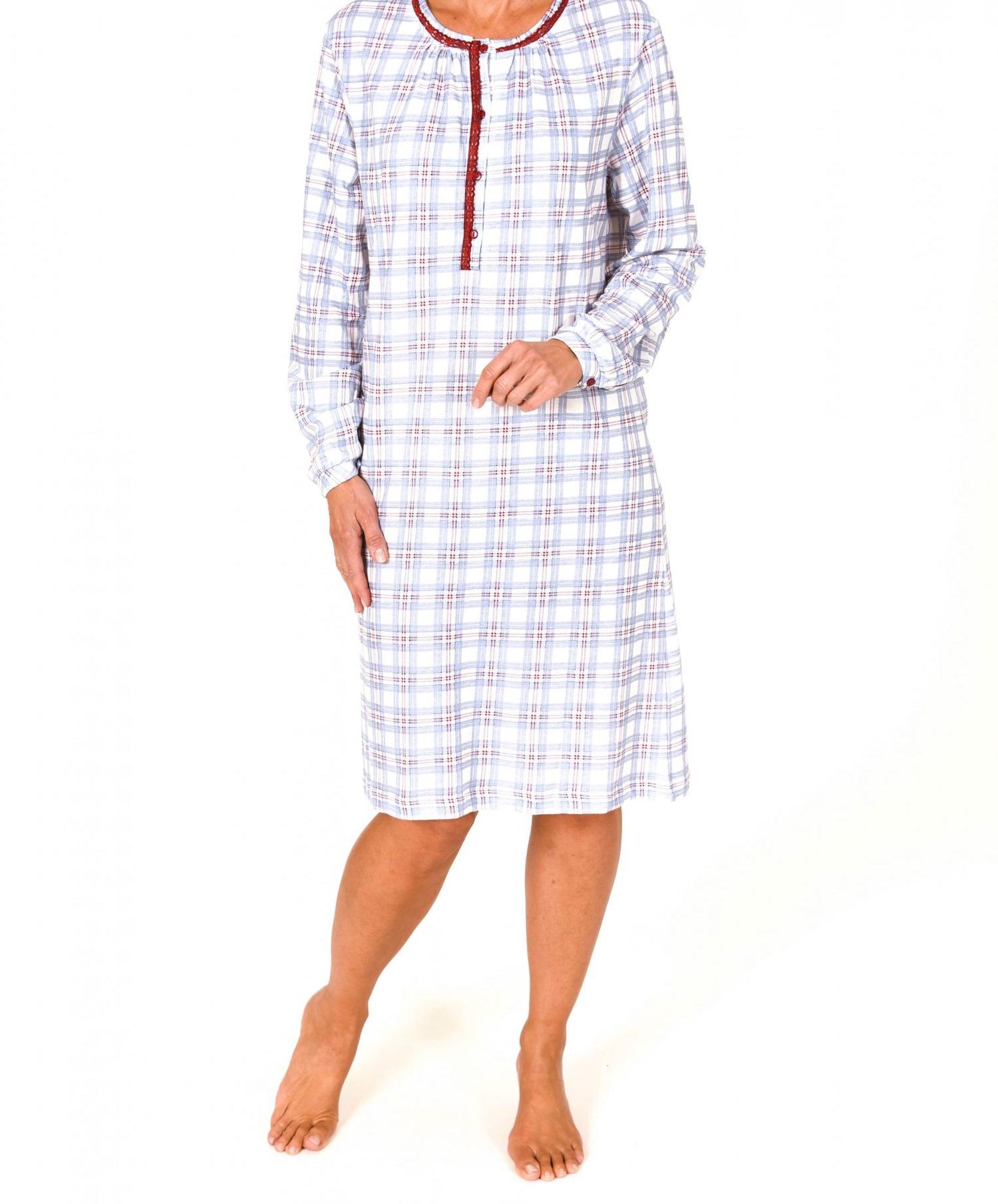 Kurznachthemd Bigshirt langarm,auch in Übergrössen,  95 cm Länge, 251 213 90 660