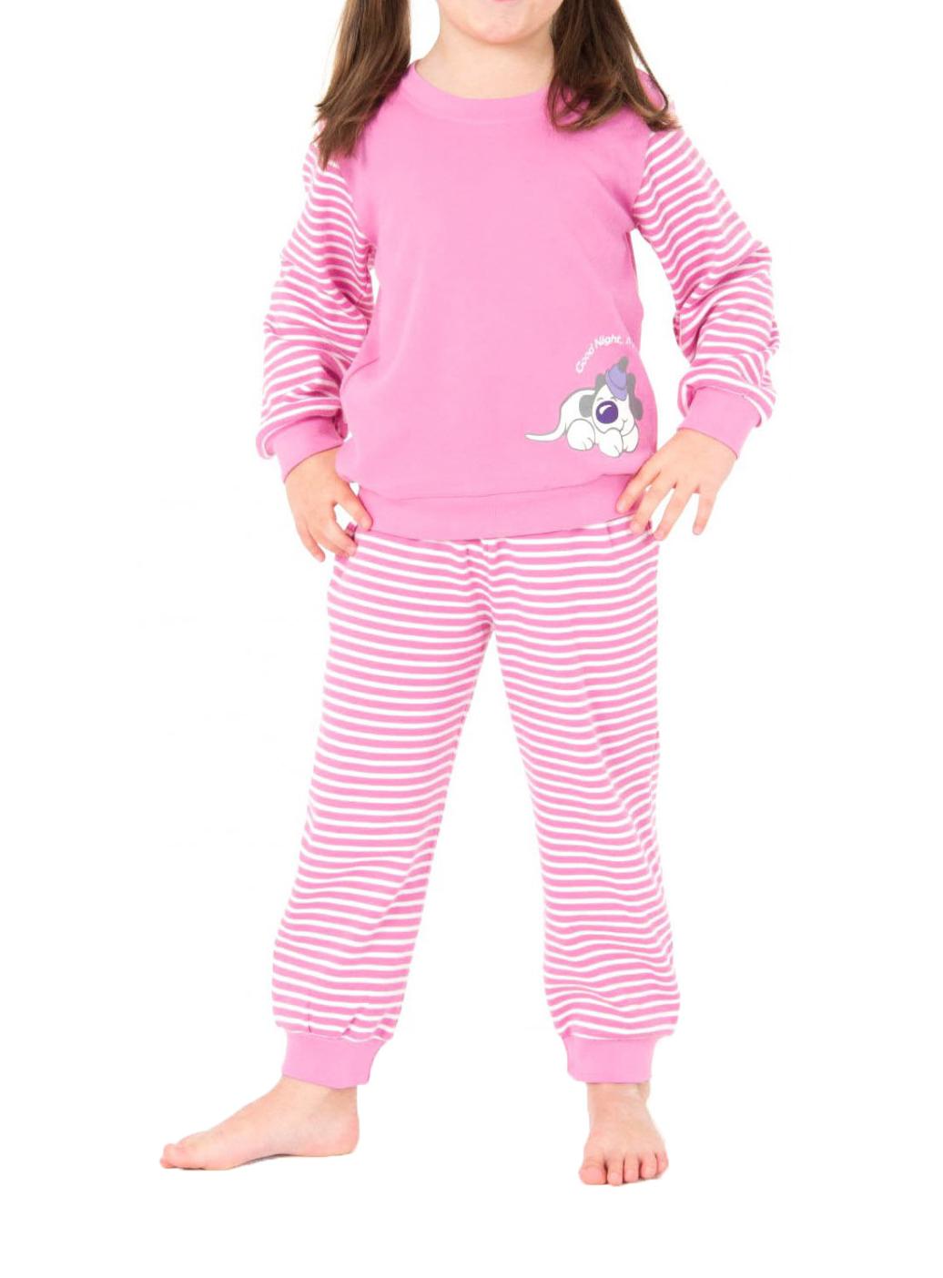 Mädchen Pyjama langarm mit Bündchen – Interlock, Grössen 86 bis 110 – 251 701 96 390 Mädchen Pyjama langarm mit Bündchen – Interlock, Grössen 86 bis 110 – 251 701 96 390