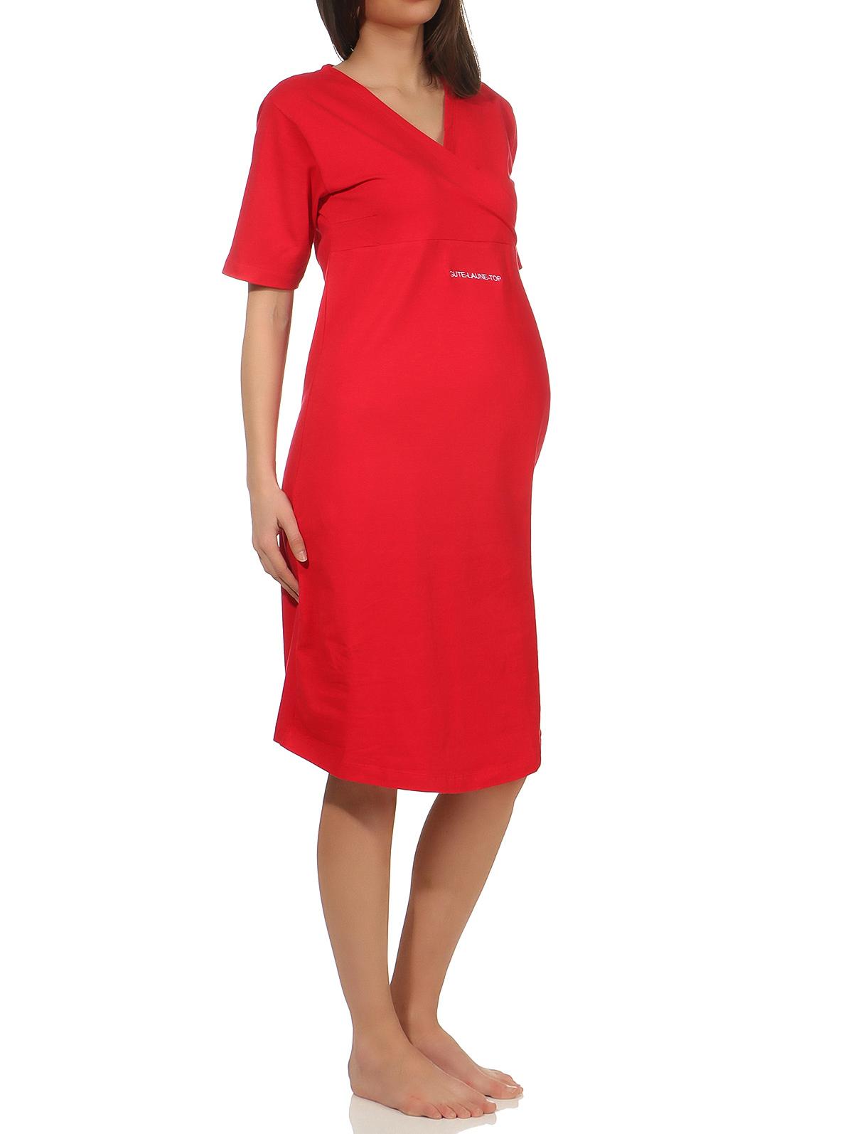 Schönes Damen Still- und Umstandsnachthemd – 105 cm Länge- 723960 Schönes Damen Still- und Umstandsnachthemd – 105 cm Länge- 723960