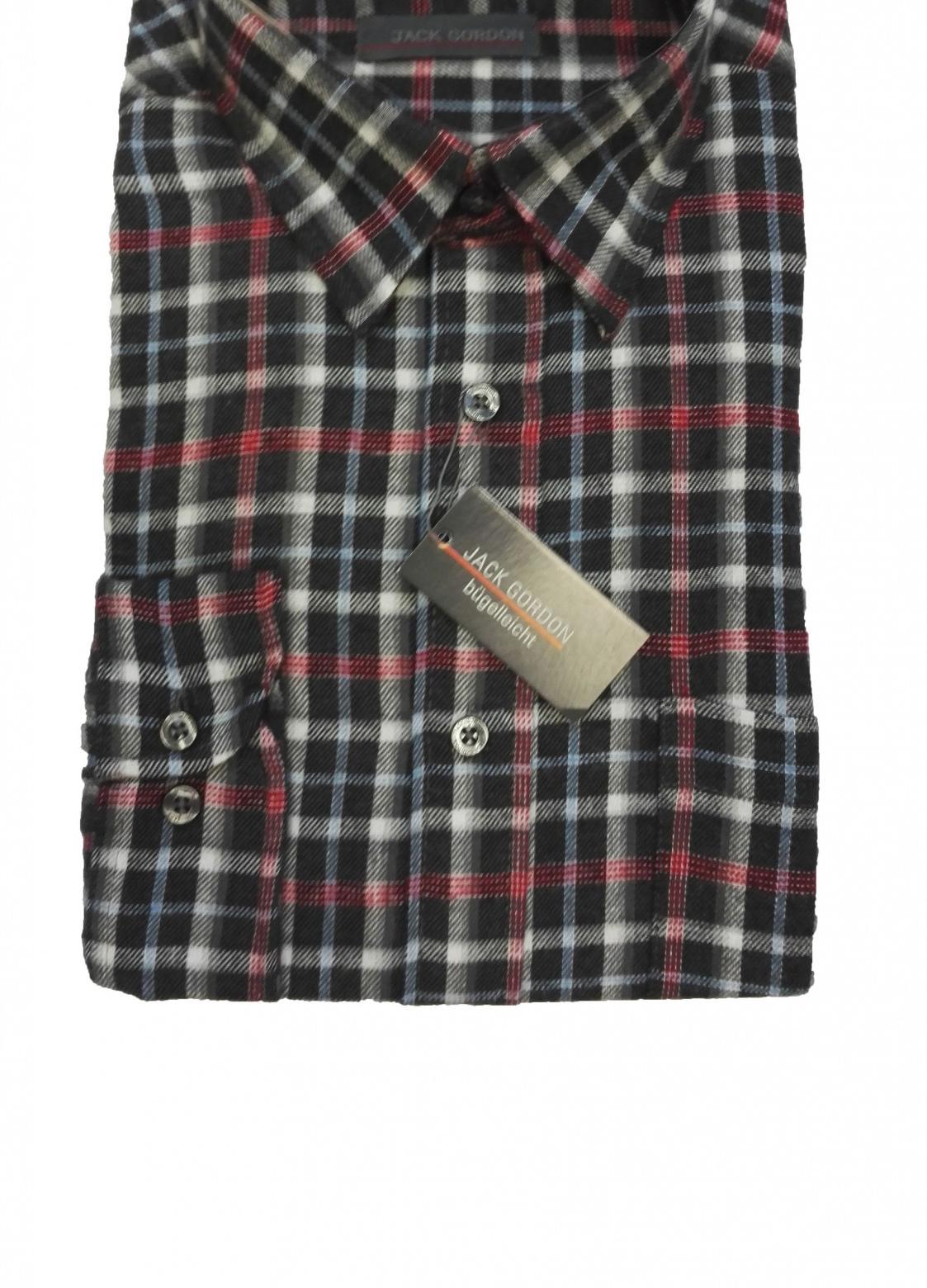 Herren Flanell Hemd langarm karo kariert - auch in Übergrösse bis 6XL - 7991+92