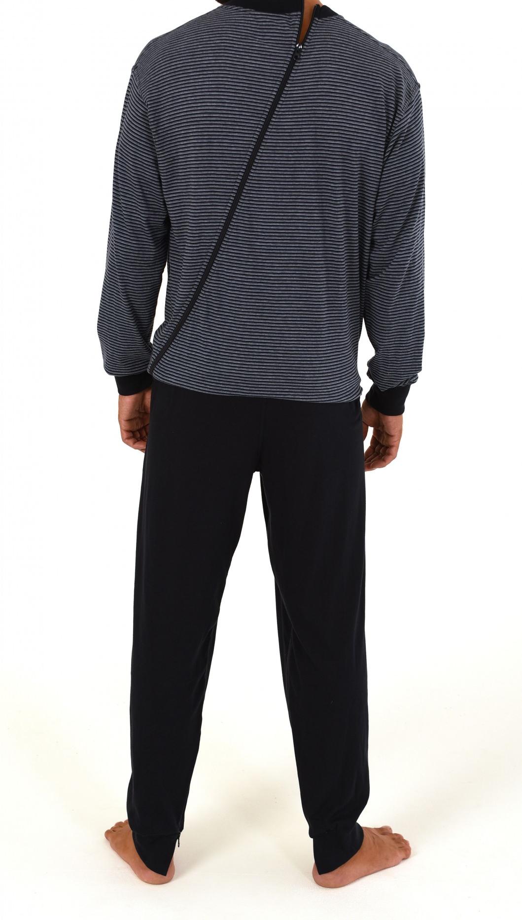 Herren Pflegeoverall langarm mit Reissverschluss am Rücken und Bein 261 170 90 772