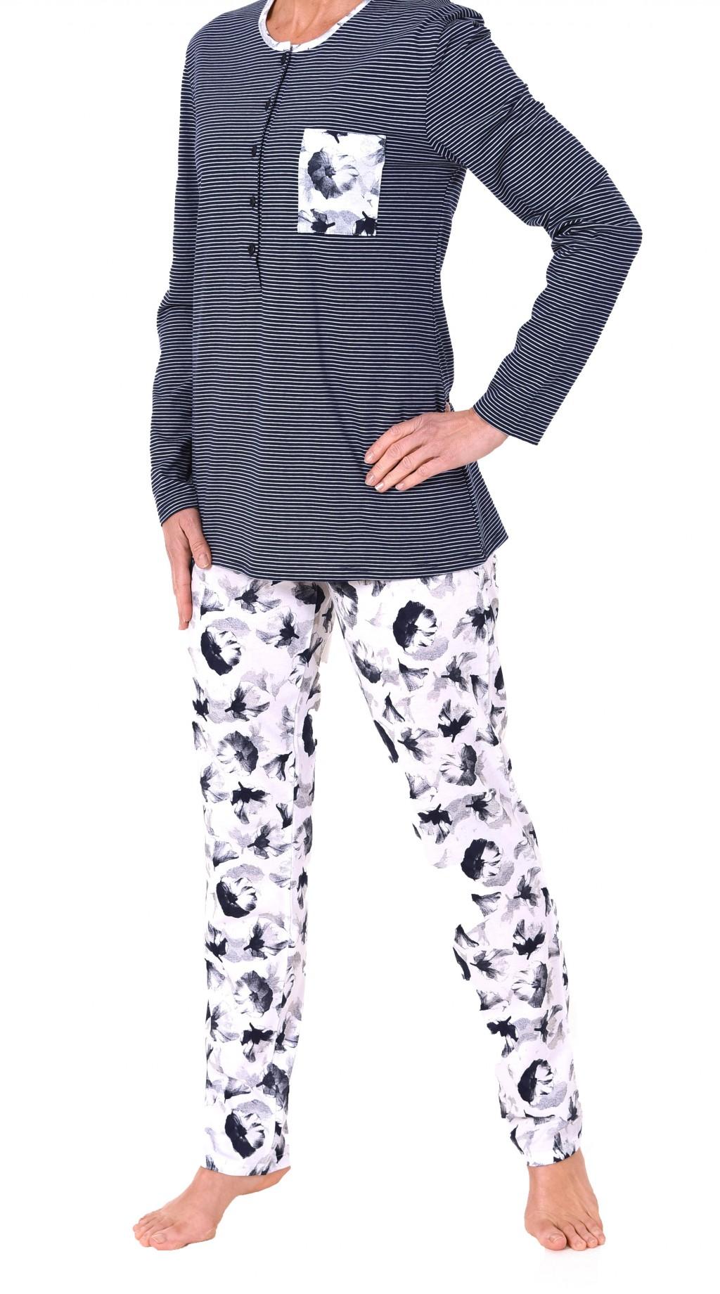 Damen Pyjama langarm – tolle Optik – 171 201 90 881 Damen Pyjama langarm – tolle Optik – 171 201 90 881