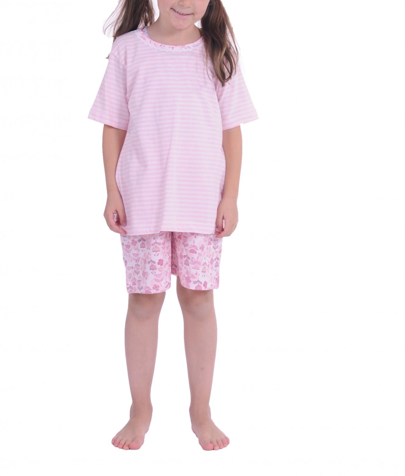 Süsser Mädchen Kinder Pyjama Shorty kurzarm  171 405 90 838