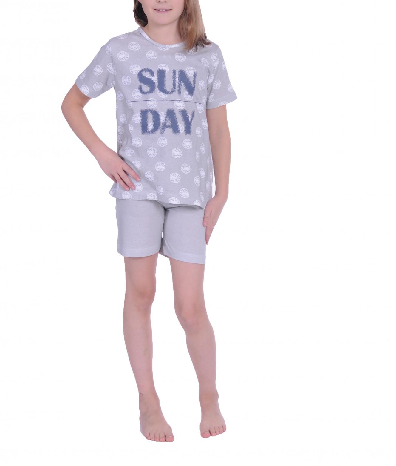 Mädchen Kinder Shorty Pyjama kurzarm Schlafanzug mit kurzer Hose 171 405 90 879