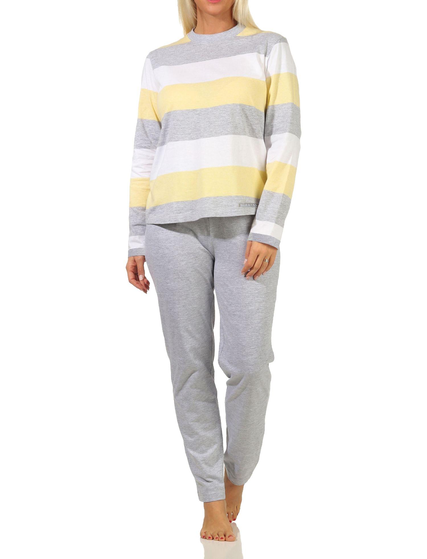 Toller Damen Pyjama langarm in wunderschöner Block Streifen Optik – 271 201 90 101 Toller Damen Pyjama langarm in wunderschöner Block Streifen Optik – 271 201 90 101