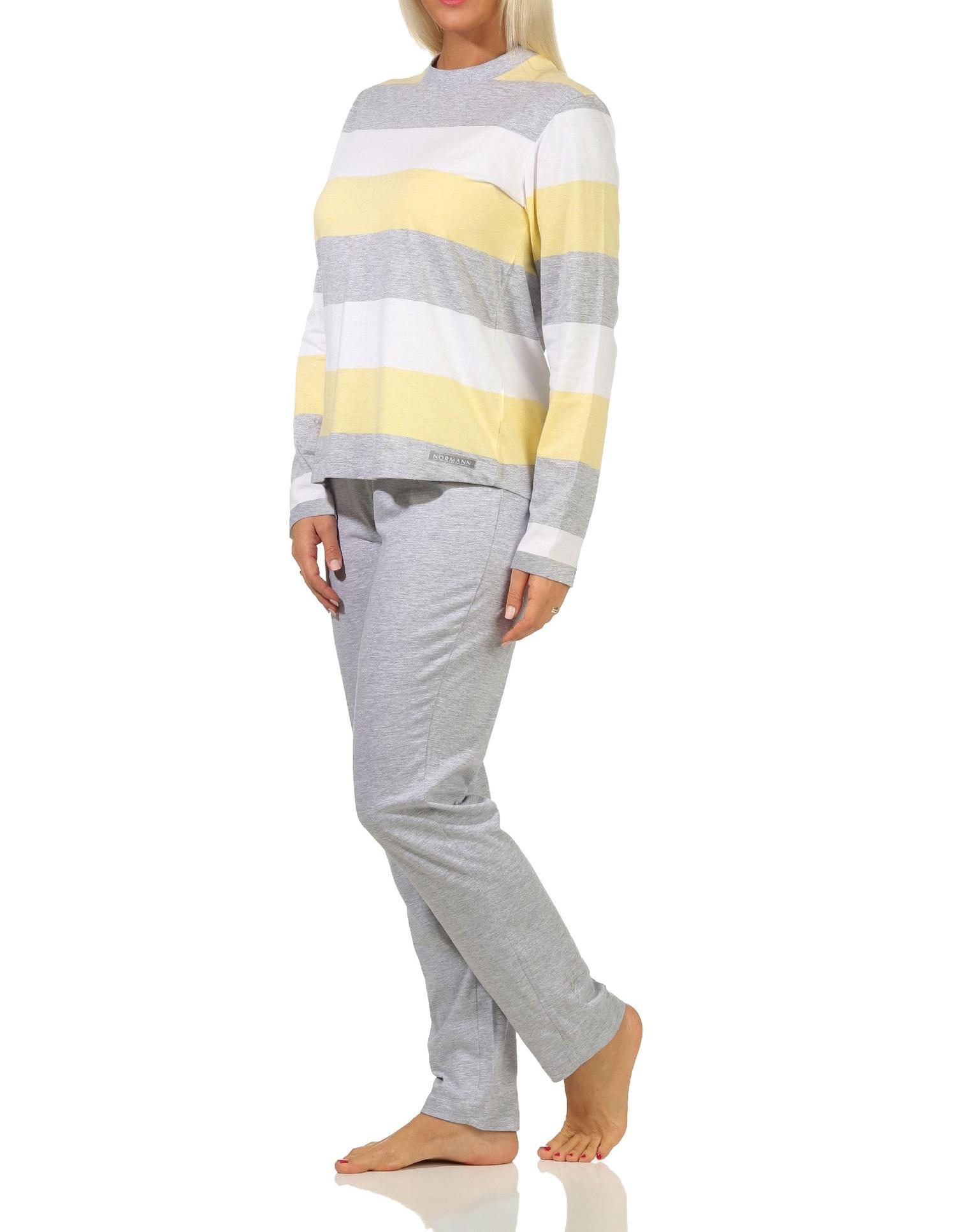 Toller Damen Pyjama langarm in wunderschöner Block Streifen Optik – 271 201 90 101 Toller Damen Pyjama langarm in wunderschöner Block Streifen Optik – 271 201 90 101