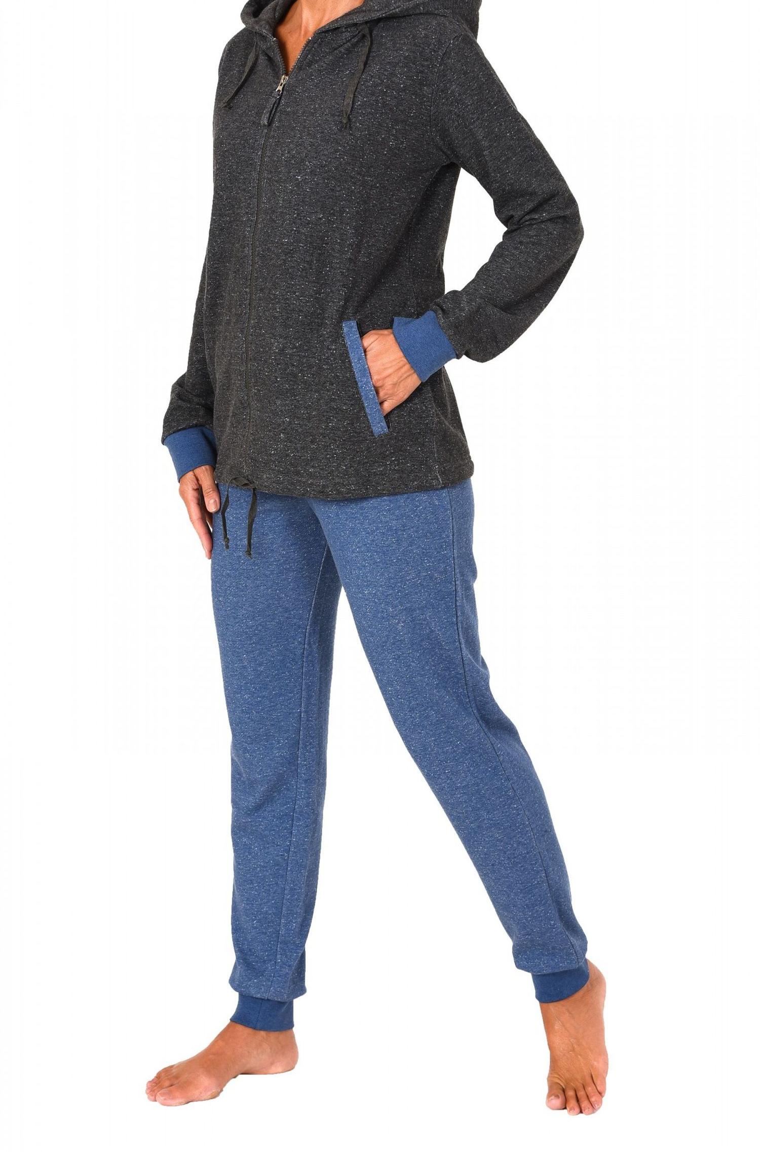 Chilliger Damen French Terry Hausanzug Homewear – auch in Übergrössen – 271 216 99 444