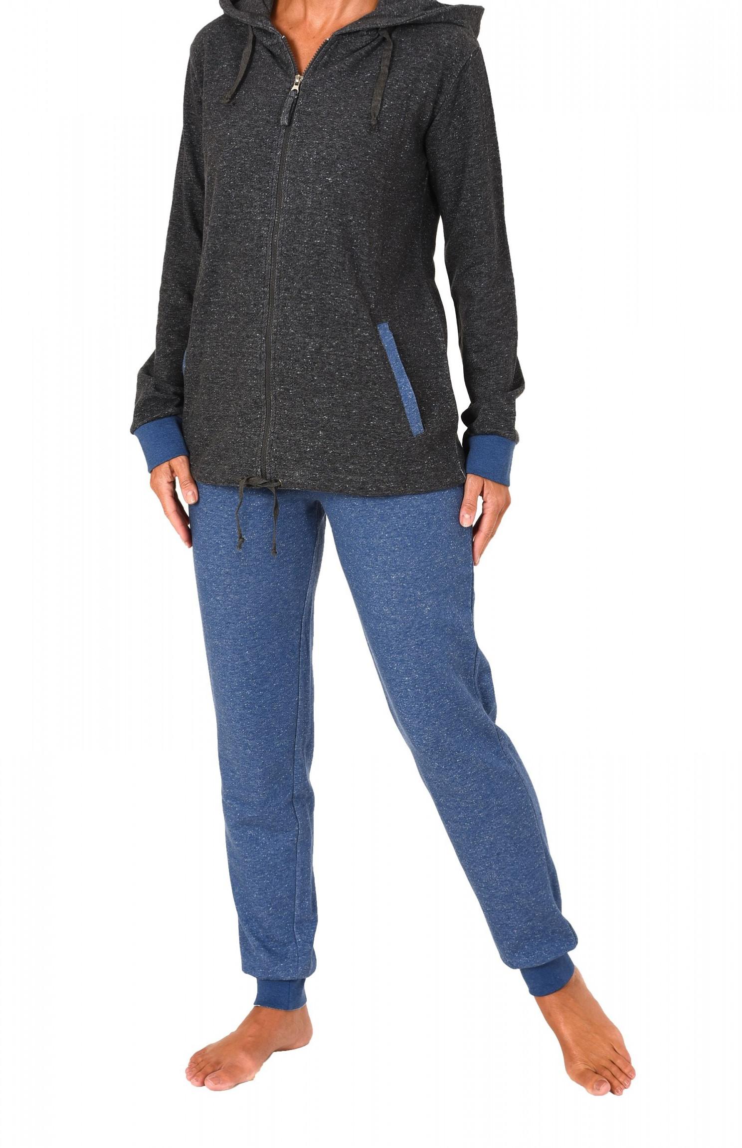 Chilliger Damen French Terry Hausanzug Homewear – auch in Übergrössen – 271 216 99 444