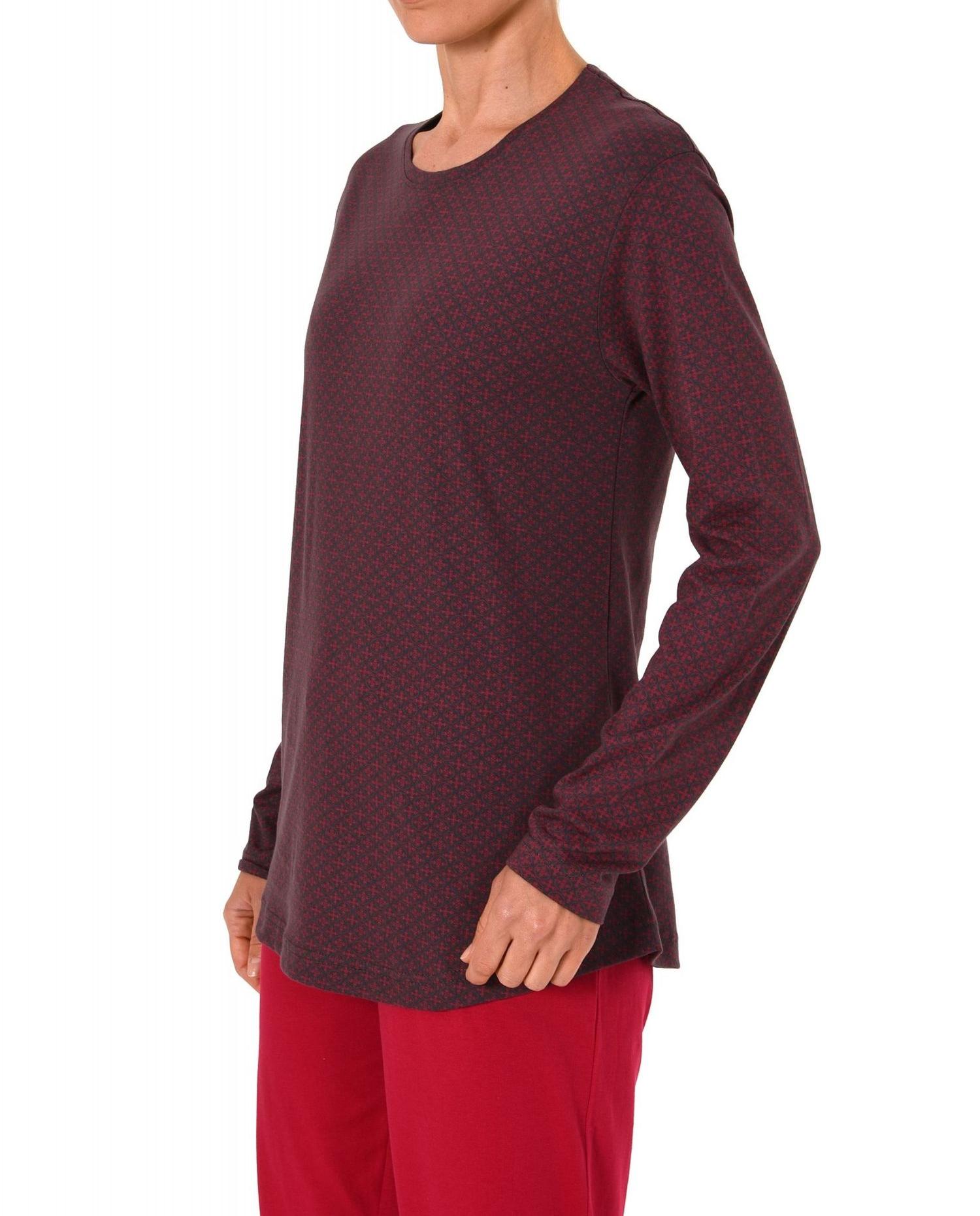 Damen Shirt - Oberteil langarm Mix & Match minimal Print  – 271 219 90 104