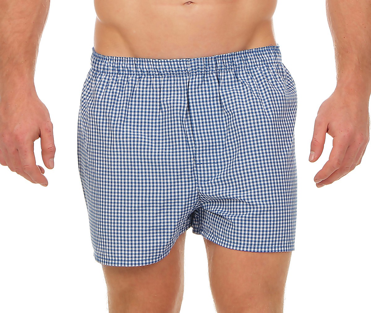 Herren Boxershorts American Style Karodesign Webboxer Shorts im 6er Pack 59542