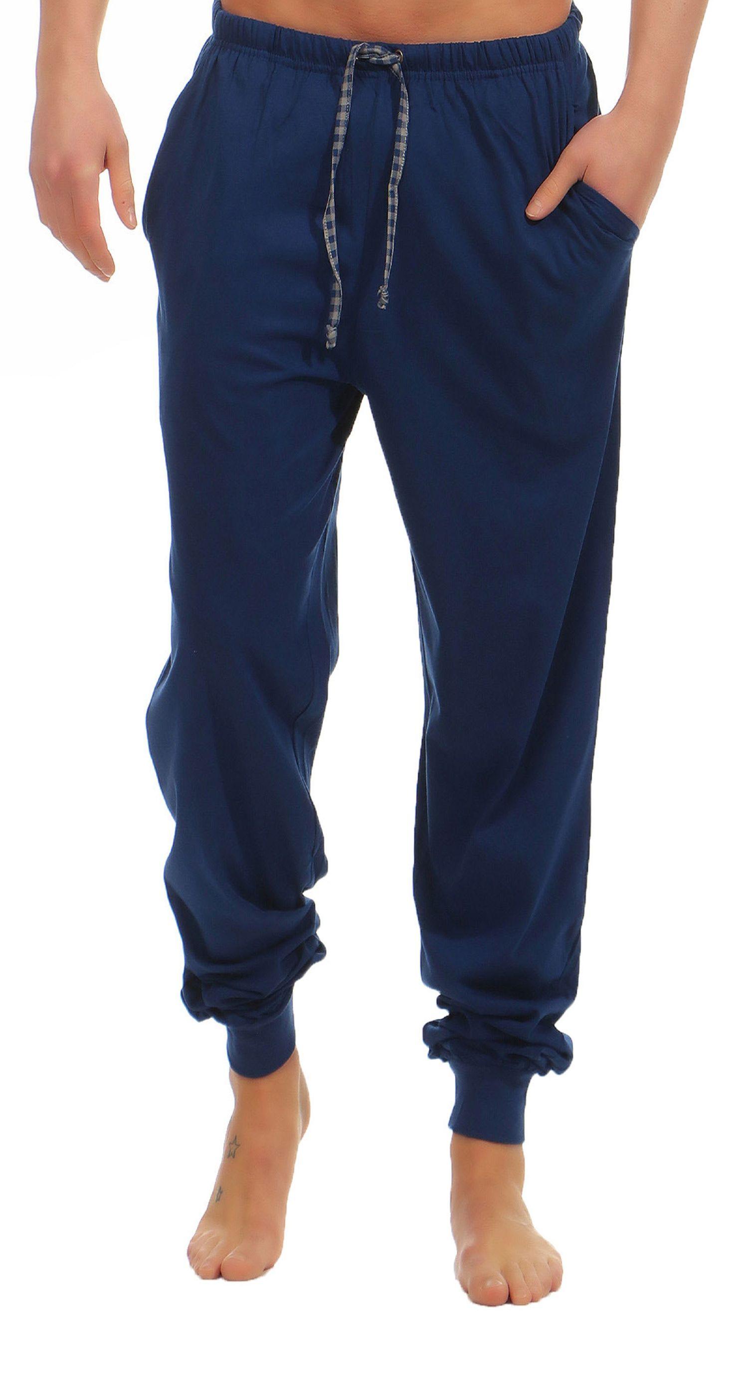 Normann Herren Pyjama Hose lang Mix & Match ideal zu kombinieren 181 122 90 914
