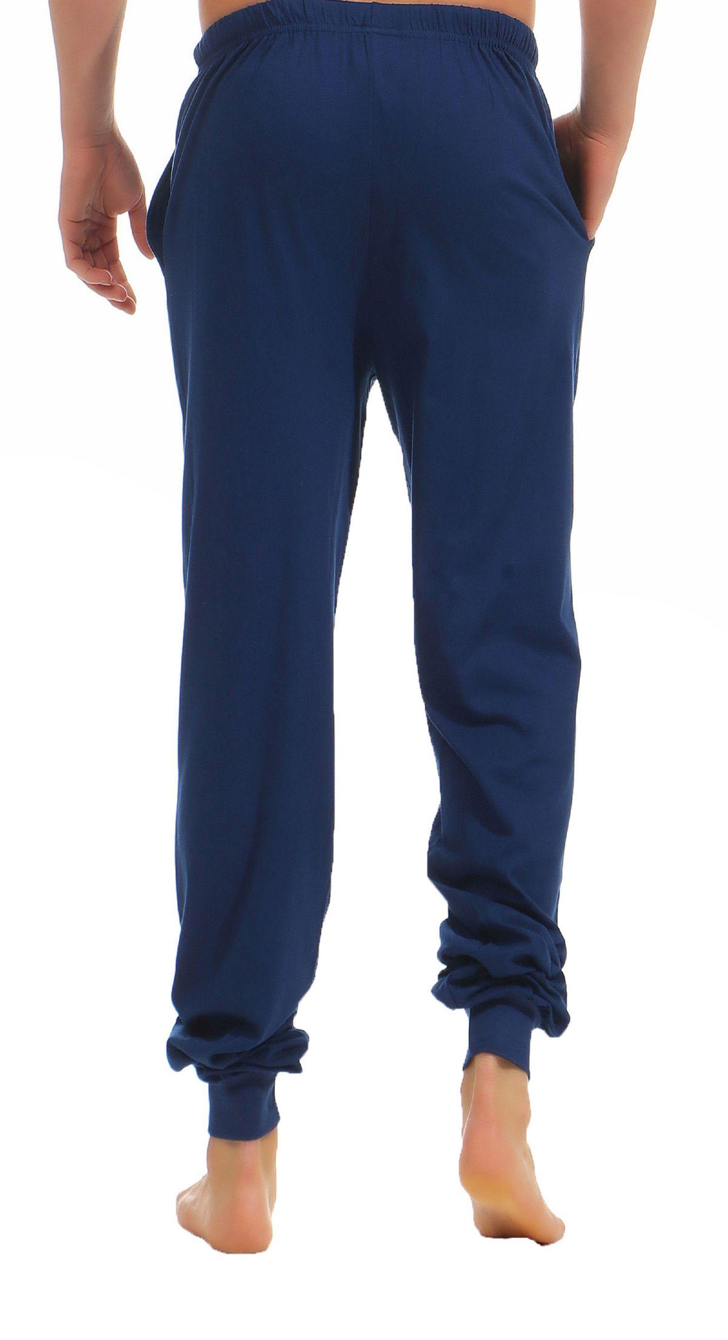 Normann Herren Pyjama Hose lang Mix & Match ideal zu kombinieren 181 122 90 914
