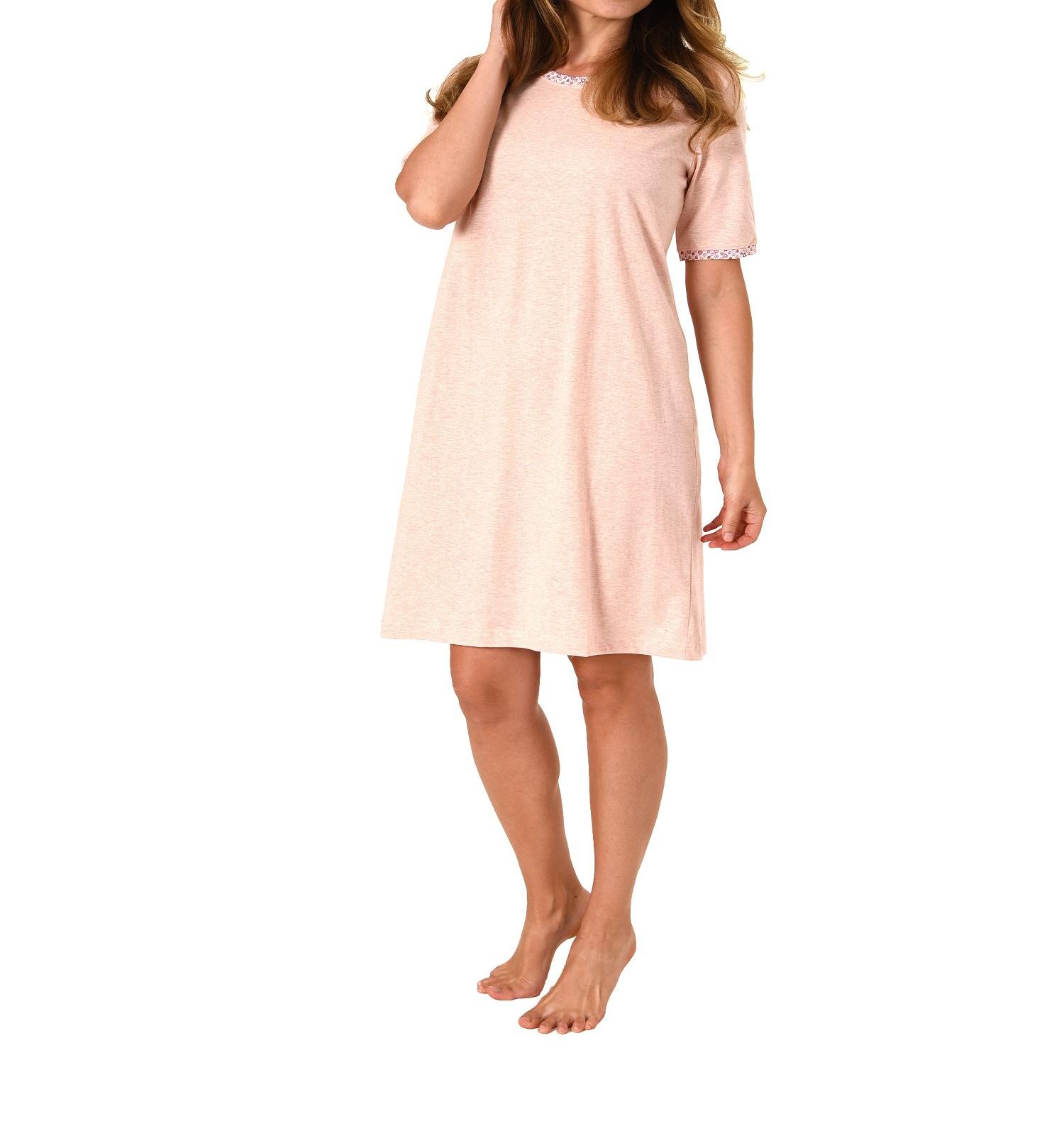 Normann Damen Nachthemd kurzarm 181 214 90 218
