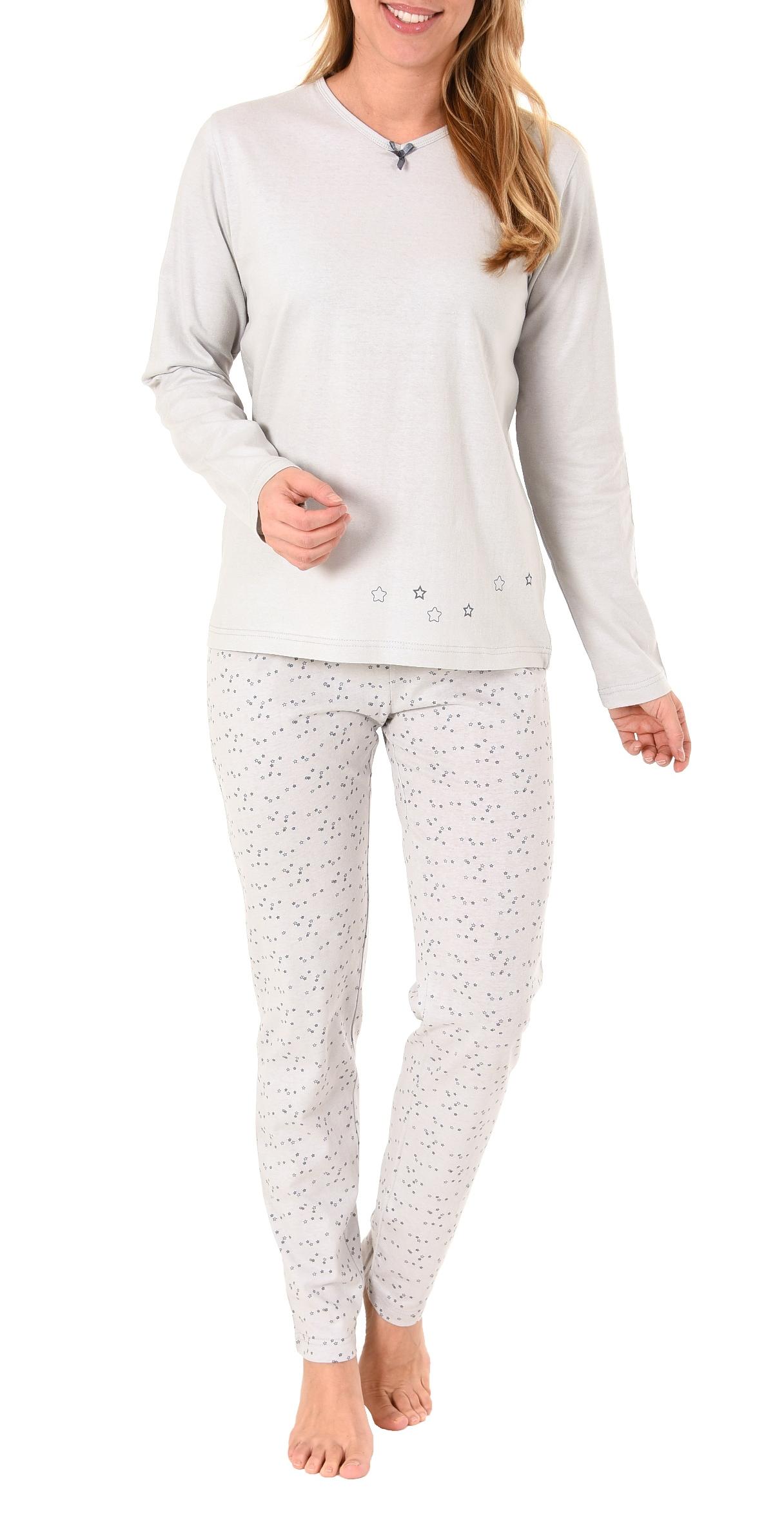 Süßer Damen Pyjama, Schlafanzug mit Stern-Design - 191 201 90 006 Süßer Damen Pyjama, Schlafanzug mit Stern-Design - 191 201 90 006