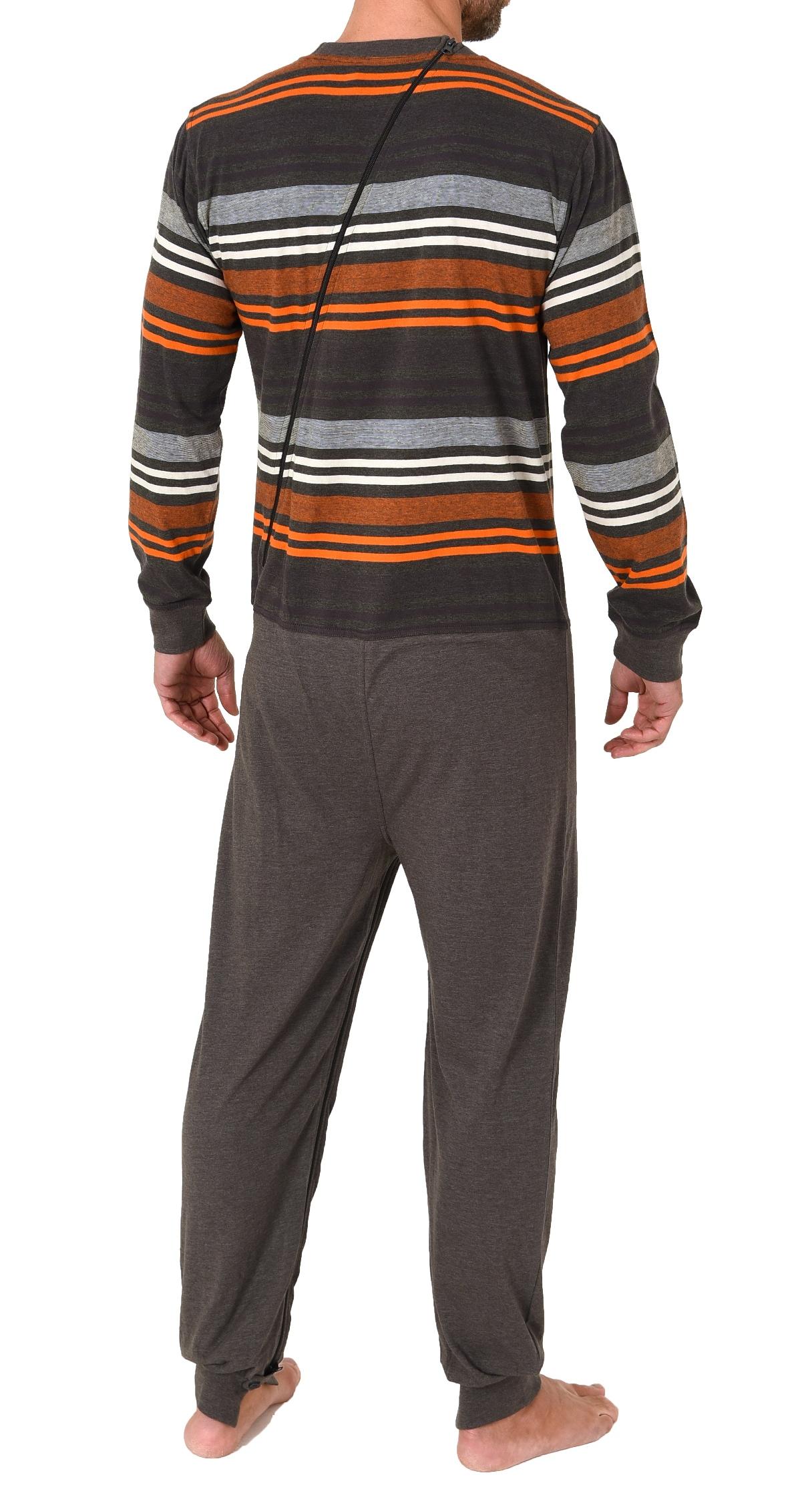 Herren Pflegeoverall langarm mit Reissverschluss am Rücken und Bein 191 170 90 961