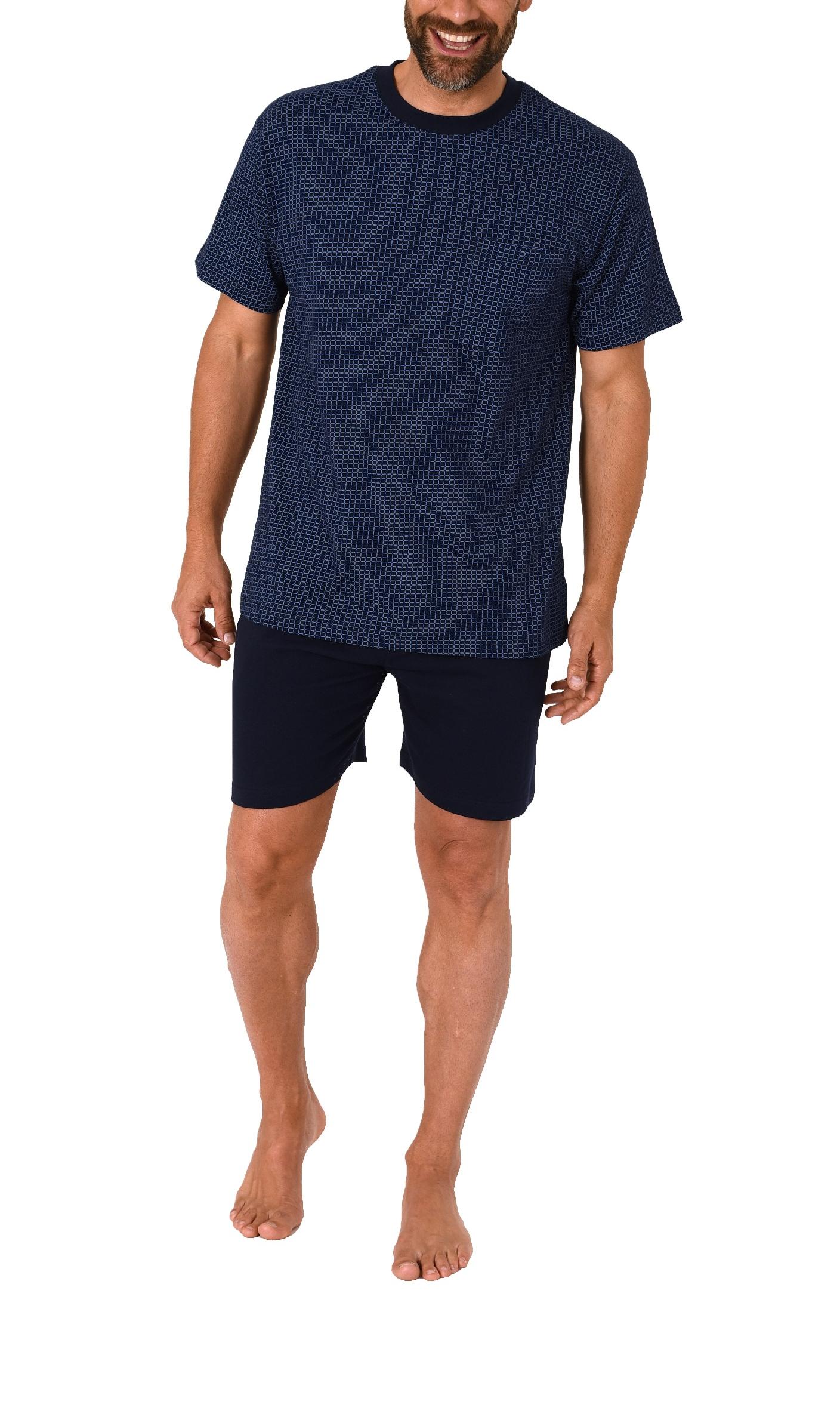 Herren Shorty kurzarm Schlafanzug Pyjama - 112 105 90 511