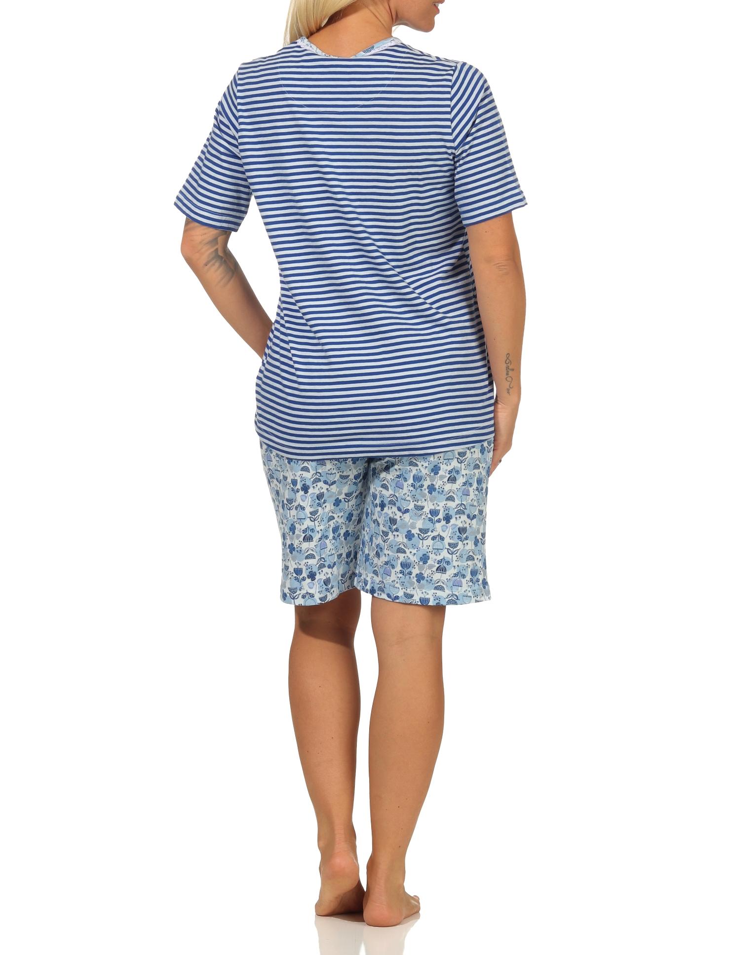 Eleganter Damen kurzarm Pyjama Shorty Schlafanzug mit Spitzenbesatz – auch in Übergrössen Eleganter Damen kurzarm Pyjama Shorty Schlafanzug mit Spitzenbesatz – auch in Übergrössen