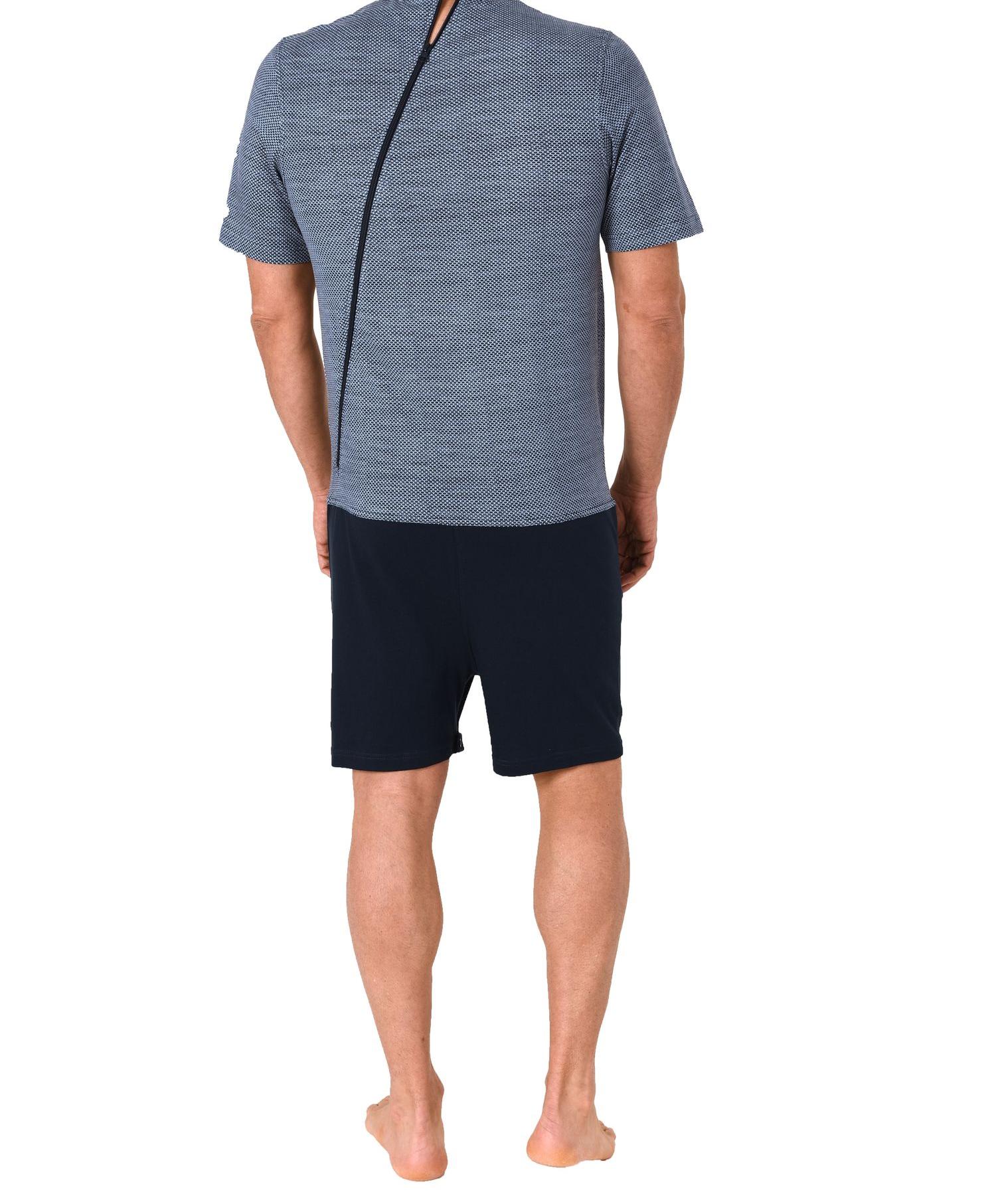 Herren Pflegeoverall kurzarm Einteiler mit Reißverschluss an Rücken und Bein - 171 90 431 Herren Pflegeoverall kurzarm Einteiler mit Reißverschluss an Rücken und Bein - 171 90 431