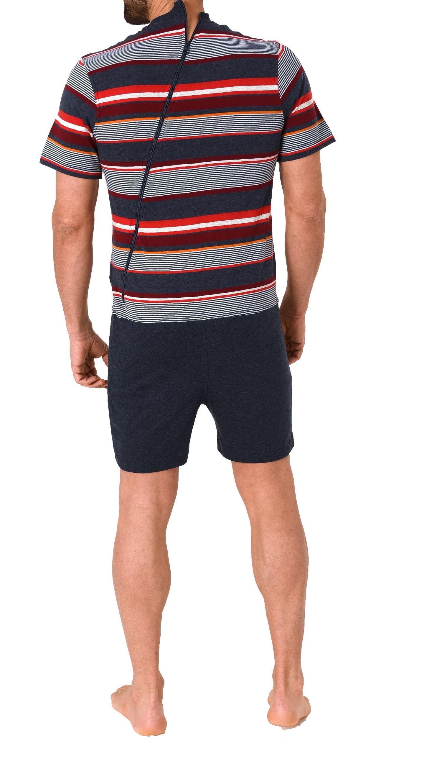 Herren Pflegeoverall kurzarm mit Reissverschluss am Rücken und Bein 181 171 90 005 Herren Pflegeoverall kurzarm mit Reissverschluss am Rücken und Bein 181 171 90 005