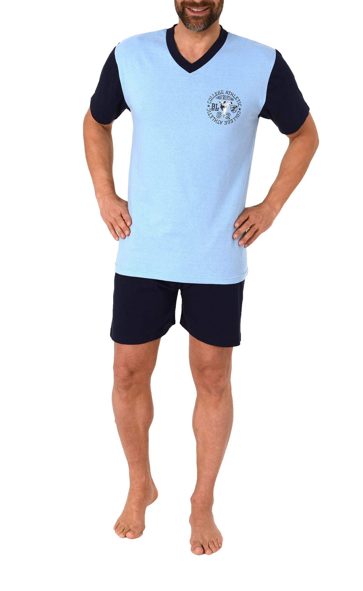 Herren kurzarm Schlafanzug Shorty Pyjama - 112 105 10 715 Herren kurzarm Schlafanzug Shorty Pyjama - 112 105 10 715