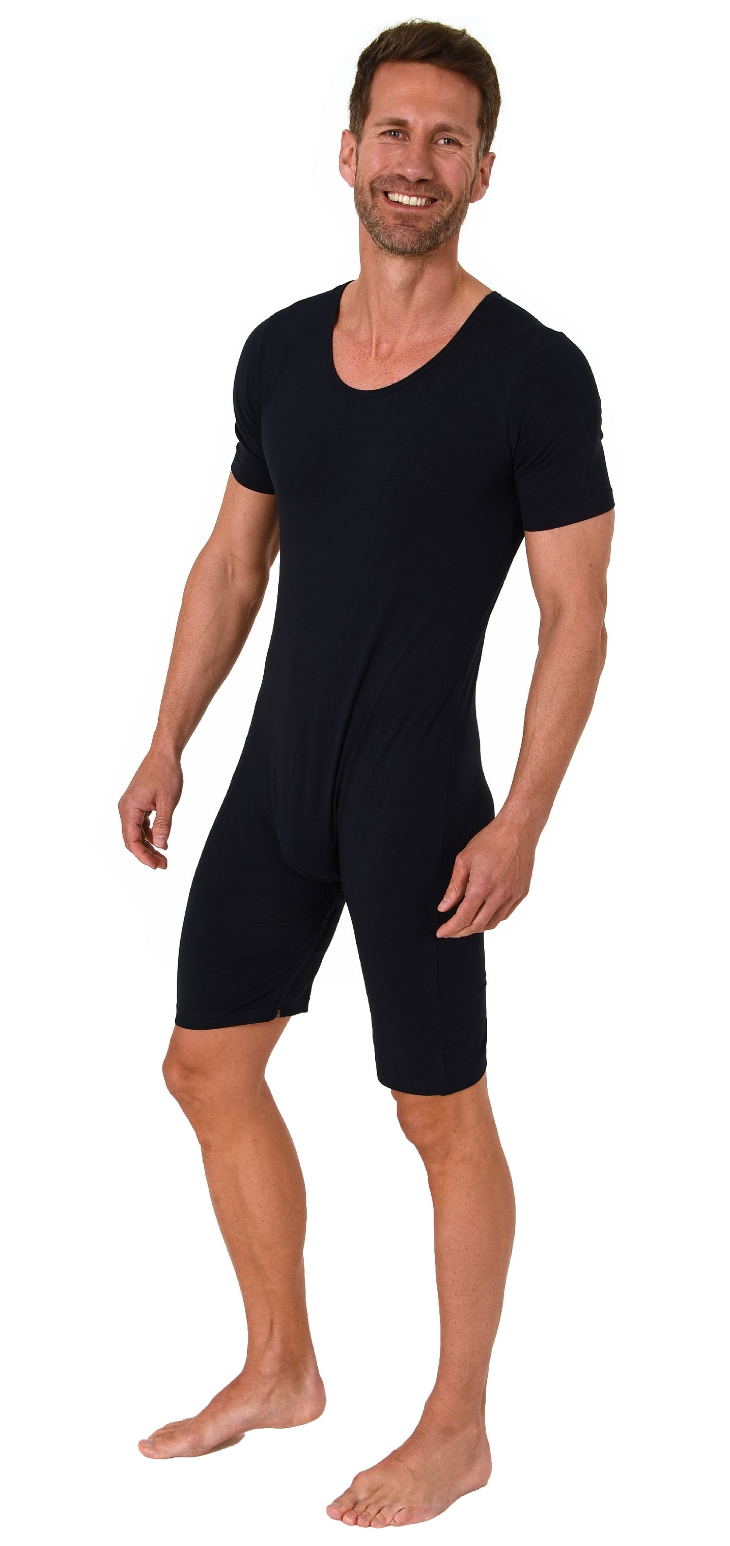 Pflegebody kurzarm - UNISEX - mit Beinreißverschluss Pflegebody kurzarm - UNISEX - mit Beinreißverschluss
