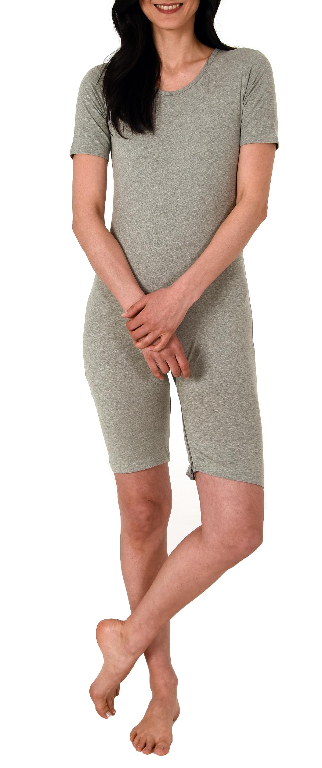 Pflegebody kurzarm - UNISEX - mit Beinreißverschluss Pflegebody kurzarm - UNISEX - mit Beinreißverschluss