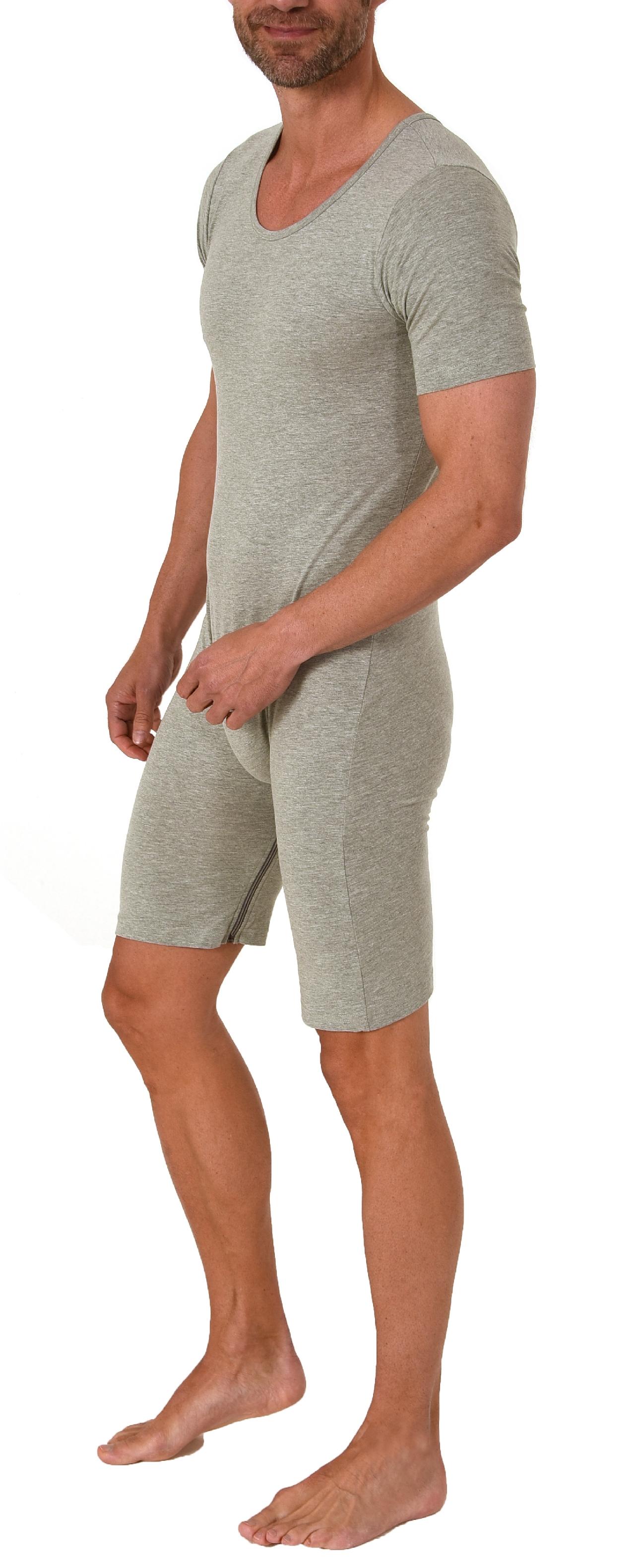 Pflegebody kurzarm - UNISEX - mit Beinreißverschluss 